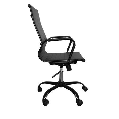 Poltrona da ufficio NuviaH con schienale altro colore nero