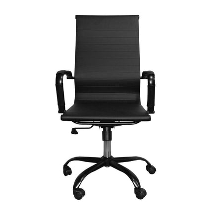 Poltrona da ufficio NuviaH con schienale altro colore nero