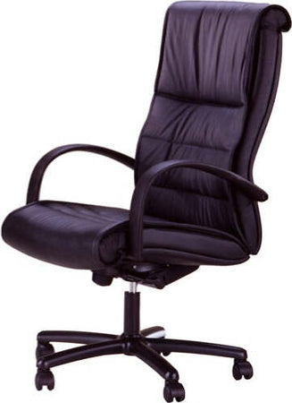 Poltrona direzionale Gemini PY - pelle - con ruote e braccioli - nero - Unisit Casa e cucina/Arredamento/Studio/Sedie e Sgabelli/Sedie da scrivania Eurocartuccia - Pavullo, Commerciovirtuoso.it