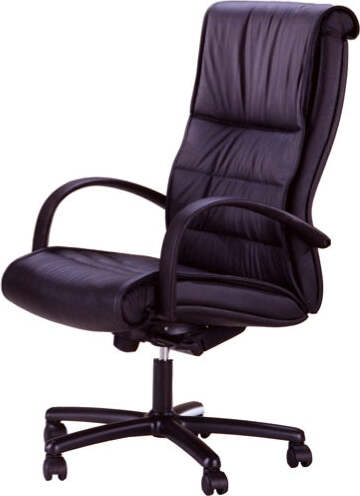 Poltrona direzionale Gemini PY - pelle - con ruote e braccioli - nero - Unisit Casa e cucina/Arredamento/Studio/Sedie e Sgabelli/Sedie da scrivania Eurocartuccia - Pavullo, Commerciovirtuoso.it