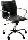 Poltrona direzionale Pollux new PND - pelle - con ruote e braccioli - nero - Unisit Casa e cucina/Arredamento/Studio/Sedie e Sgabelli/Sedie da scrivania Eurocartuccia - Pavullo, Commerciovirtuoso.it