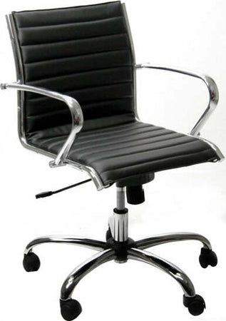 Poltrona direzionale Pollux new PND - pelle - con ruote e braccioli - nero - Unisit Casa e cucina/Arredamento/Studio/Sedie e Sgabelli/Sedie da scrivania Eurocartuccia - Pavullo, Commerciovirtuoso.it