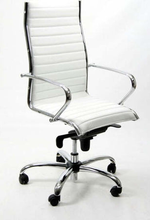 Poltrona direzionale Pollux new PNP - con braccioli inclusi - bianco - Unisit Casa e cucina/Arredamento/Studio/Sedie e Sgabelli/Sedie da scrivania Eurocartuccia - Pavullo, Commerciovirtuoso.it