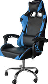Poltrona Gaming reclinabile da ufficio con supporto lombare e poggiatesta Blu Casa e cucina/Arredamento/Studio/Sedie e Sgabelli/Sedie da scrivania Decor Space - Altamura, Commerciovirtuoso.it