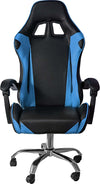 Poltrona Gaming reclinabile da ufficio con supporto lombare e poggiatesta Blu Casa e cucina/Arredamento/Studio/Sedie e Sgabelli/Sedie da scrivania Decor Space - Altamura, Commerciovirtuoso.it