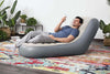 Poltrona Gonfiabile Chaise Sport Lounger 165x84x79 Cm Superficie Floccata 75064 Giochi e giocattoli/Sport e giochi all'aperto/Giochi aquatici e piscine per bambini/Canotti e gonfiabili galleggianti Trade Shop italia - Napoli, Commerciovirtuoso.it