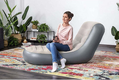 Poltrona Gonfiabile Chaise Sport Lounger 165x84x79 Cm Superficie Floccata 75064 Giochi e giocattoli/Sport e giochi all'aperto/Giochi aquatici e piscine per bambini/Canotti e gonfiabili galleggianti Trade Shop italia - Napoli, Commerciovirtuoso.it