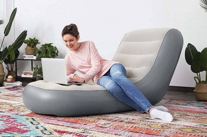 Poltrona Gonfiabile Chaise Sport Lounger 165x84x79 Cm Superficie Floccata 75064 Giochi e giocattoli/Sport e giochi all'aperto/Giochi aquatici e piscine per bambini/Canotti e gonfiabili galleggianti Trade Shop italia - Napoli, Commerciovirtuoso.it