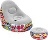 Poltrona-Gonfiabile-Comfort-Cruiser-Graffiti-Lounge-Sgabello-121x100x86cm-75076