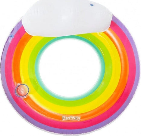 Poltrona Gonfiabile Con Schienale Portabicchiere Fashion Rainbow Dream 107cm 43647 Giochi e giocattoli/Sport e giochi all'aperto/Giochi aquatici e piscine per bambini/Canotti e gonfiabili galleggianti Trade Shop italia - Napoli, Commerciovirtuoso.it
