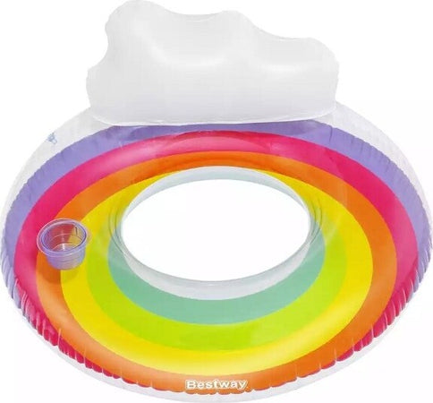 Poltrona Gonfiabile Con Schienale Portabicchiere Fashion Rainbow Dream 107cm 43647 Giochi e giocattoli/Sport e giochi all'aperto/Giochi aquatici e piscine per bambini/Canotti e gonfiabili galleggianti Trade Shop italia - Napoli, Commerciovirtuoso.it