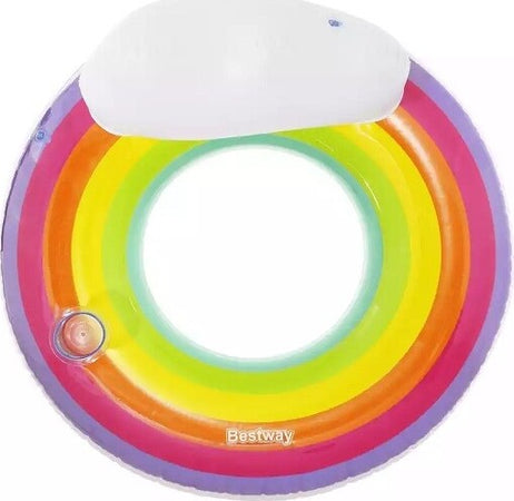 Poltrona Gonfiabile Con Schienale Portabicchiere Fashion Rainbow Dream 107cm 43647 Giochi e giocattoli/Sport e giochi all'aperto/Giochi aquatici e piscine per bambini/Canotti e gonfiabili galleggianti Trade Shop italia - Napoli, Commerciovirtuoso.it