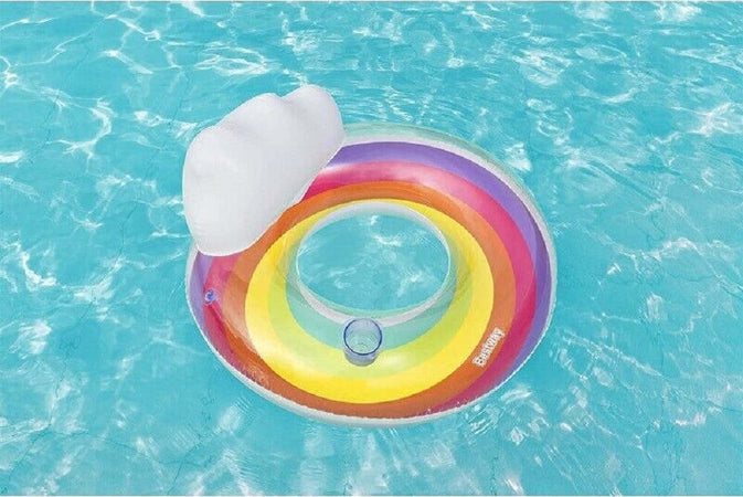 Poltrona Gonfiabile Con Schienale Portabicchiere Fashion Rainbow Dream 107cm 43647 Giochi e giocattoli/Sport e giochi all'aperto/Giochi aquatici e piscine per bambini/Canotti e gonfiabili galleggianti Trade Shop italia - Napoli, Commerciovirtuoso.it