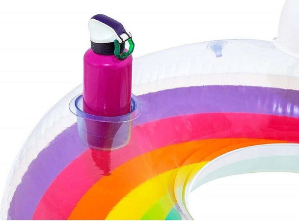 Poltrona Gonfiabile Con Schienale Portabicchiere Fashion Rainbow Dream 107cm 43647 Giochi e giocattoli/Sport e giochi all'aperto/Giochi aquatici e piscine per bambini/Canotti e gonfiabili galleggianti Trade Shop italia - Napoli, Commerciovirtuoso.it