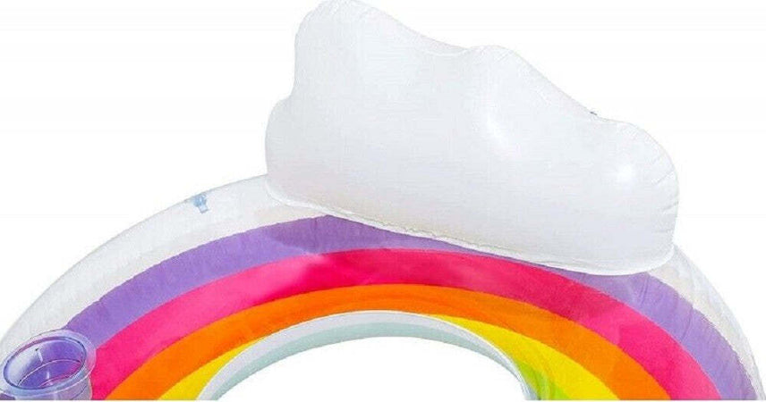 Poltrona Gonfiabile Con Schienale Portabicchiere Fashion Rainbow Dream 107cm 43647 Giochi e giocattoli/Sport e giochi all'aperto/Giochi aquatici e piscine per bambini/Canotti e gonfiabili galleggianti Trade Shop italia - Napoli, Commerciovirtuoso.it