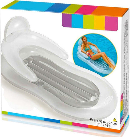 POLTRONA GONFIABILE PISCINA CON POGGIATESTA BRACCIOLI PORTABICCHIERI 155X97CM Giochi e giocattoli/Sport e giochi all'aperto/Giochi aquatici e piscine per bambini/Canotti e gonfiabili galleggianti Trade Shop italia - Napoli, Commerciovirtuoso.it
