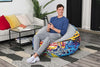 Poltrona Gonfiabile Pouf Puffo Graffiti Street Art 112x112x66 Cm 3 Colori 75075 Giochi e giocattoli/Sport e giochi all'aperto/Giochi aquatici e piscine per bambini/Canotti e gonfiabili galleggianti Trade Shop italia - Napoli, Commerciovirtuoso.it