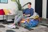 Poltrona Gonfiabile Pouf Puffo Graffiti Street Art 112x112x66 Cm 3 Colori 75075 Giochi e giocattoli/Sport e giochi all'aperto/Giochi aquatici e piscine per bambini/Canotti e gonfiabili galleggianti Trade Shop italia - Napoli, Commerciovirtuoso.it