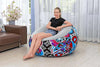 Poltrona Gonfiabile Puffo Inflate-a-chair 112x112x66cm Floreale Street Art 75111 Giochi e giocattoli/Sport e giochi all'aperto/Giochi aquatici e piscine per bambini/Canotti e gonfiabili galleggianti Trade Shop italia - Napoli, Commerciovirtuoso.it