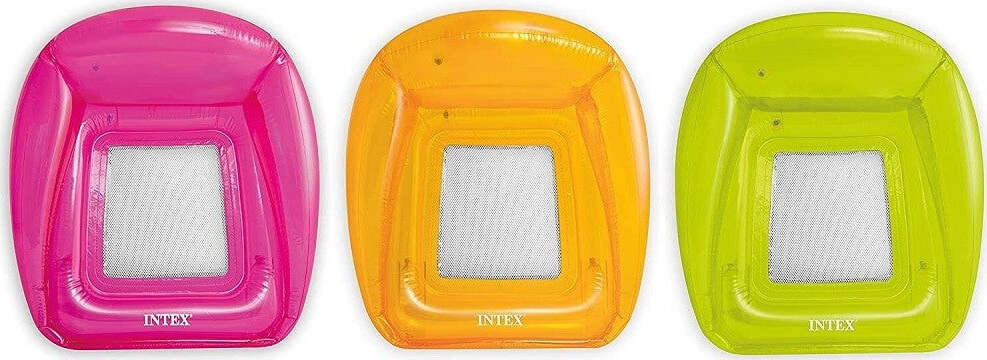 Poltrona Gonfiabile Trasparente Con Rete 104x102cm Piscina Colore Assortito 56802 Giochi e giocattoli/Sport e giochi all'aperto/Giochi aquatici e piscine per bambini/Canotti e gonfiabili galleggianti Trade Shop italia - Napoli, Commerciovirtuoso.it