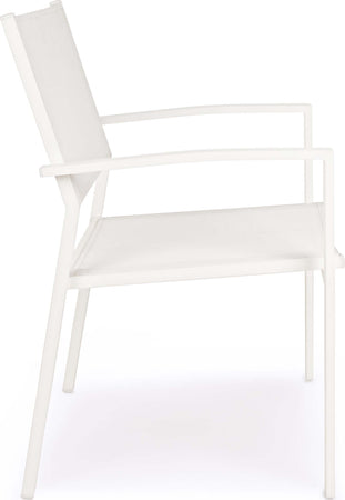 Poltrona ''Hilde'' per giardino e veranda in alluminio antiruggine e texilene confezione da 2 pezzi Giardino e giardinaggio/Arredamento da giardino e accessori/Poltrone Decor Space - Altamura, Commerciovirtuoso.it