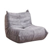 Poltrona Horace imbottitura in schiuma con rivestimento in tessuto UF912-09B grigio chiaro sottovuoto