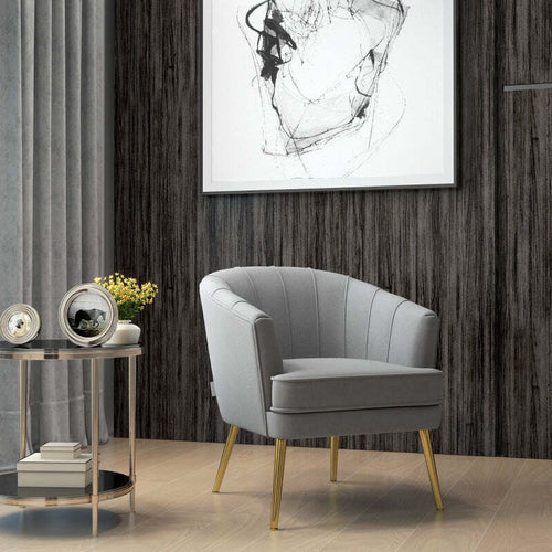 Poltrona-in-Velluto-Imbottita-con-Gambe-Dorate-in-Poliestere-e-Acciaio,-71x72x75cm,-Grigio-sedia-poltroncina-salotto-soggiorno-ufficio-studio-camera-F839-779V00GYA