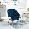 Poltrona-in-Velluto-Imbottita-con-Schienale-a-Conchiglia-per-Camera-e-Salotto-,-63x65x84cm-sesia-poltroncina-soggiorno-ufficio-studio-F839-205BUA