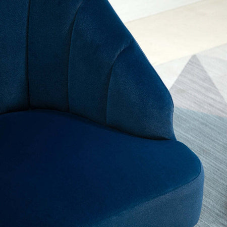 Poltrona-in-Velluto-Imbottita-con-Schienale-a-Conchiglia-per-Camera-e-Salotto-,-63x65x84cm-sesia-poltroncina-soggiorno-ufficio-studio-F839-205BUA