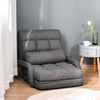 poltrona-Letto-a-sedia-materasso-brandina-Lettino-Singolo-con-Cuscino-e-Schienale-Reclinabile-su-5-Livelli,-62x78x70-cm,-Grigio-F839-110A