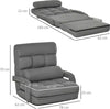 poltrona-Letto-a-sedia-materasso-brandina-Lettino-Singolo-con-Cuscino-e-Schienale-Reclinabile-su-5-Livelli,-62x78x70-cm,-Grigio-F839-110A