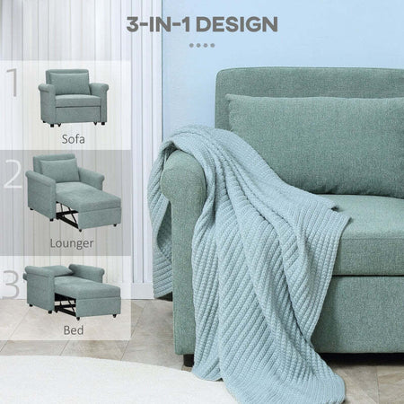 Poltrona-Letto-a-sedia-materasso-brandina-Lettino-Singolo-con-Schienale-Regolabile-in-4-Posizioni-e-Seduta-Imbottita,-96x84.5x87.5-cm,-Verde-F839-477V00GNA