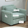 Poltrona-Letto-a-sedia-materasso-brandina-Lettino-Singolo-con-Schienale-Regolabile-in-4-Posizioni-e-Seduta-Imbottita,-96x84.5x87.5-cm,-Verde-F839-477V00GNA