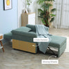 Poltrona-Letto-a-sedia-materasso-brandina-Lettino-Singolo-con-Schienale-Regolabile-in-4-Posizioni-e-Seduta-Imbottita,-96x84.5x87.5-cm,-Verde-F839-477V00GNA