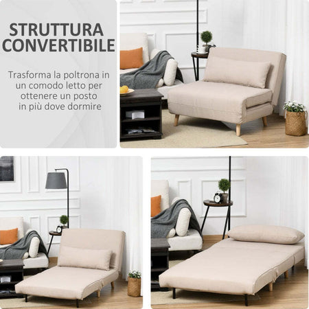 Poltrona-Letto-a-sedia-materasso-brandina-Letto-3-in-1-con-Schienale-Reclinabile-in-6-Posizioni,-94x78x80-cm,-Beige-F839-023CWA