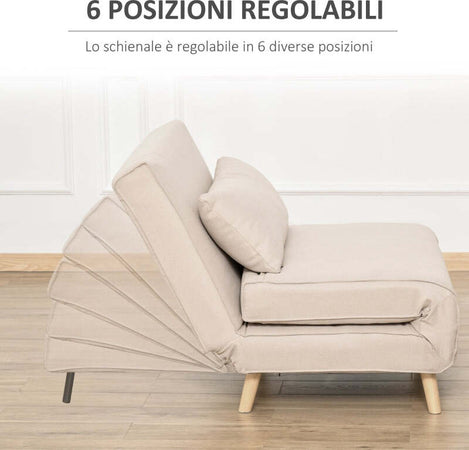 Poltrona-Letto-a-sedia-materasso-brandina-Letto-3-in-1-con-Schienale-Reclinabile-in-6-Posizioni,-94x78x80-cm,-Beige-F839-023CWA