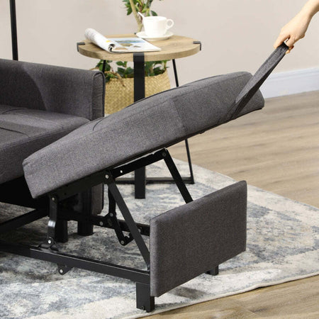 Poltrona-Letto-a-sedia-materasso-brandina-Letto-Singolo-Reclinabile-su-3-Livelli-con-Cuscino-Extra,-69x82x85cm,-Grigio-F839-670V00GYA