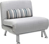 Poltrona-Letto-Singolo-con-Materasso-e-Cuscino-Imbottito-grigio-,-Telaio-in-Metallo-e-Schienale-Regolabile-90-180°,-Beige-divanetto-ospiti-F833-066BGA
