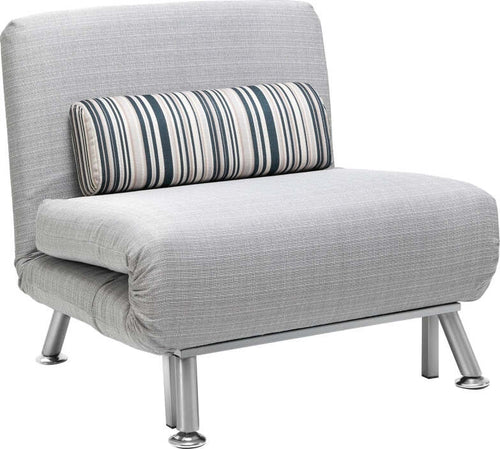 Poltrona-Letto-Singolo-con-Materasso-e-Cuscino-Imbottito-grigio-,-Telaio-in-Metallo-e-Schienale-Regolabile-90-180°,-Beige-divanetto-ospiti-F833-066BGA