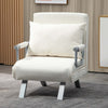 Poltrona-Letto-singolo-materasso-brandina-Lettino-2-in-1-sedia-con-Schienale-Inclinabile-in-5-Posizioni,-65×69×82cm,-Beige-F833-040CWA