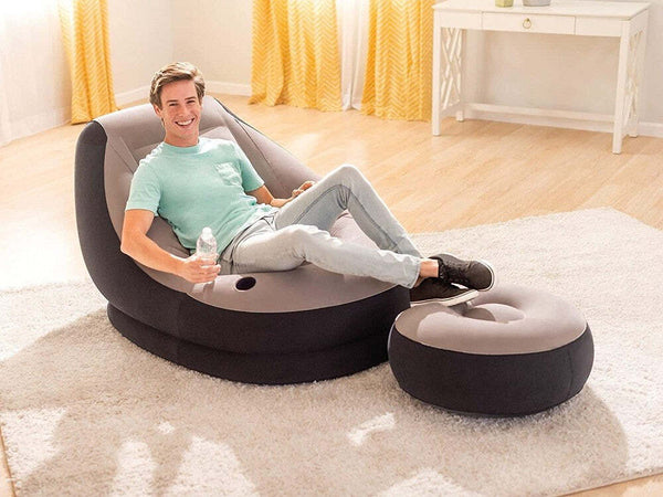 Poltrona Lounge 99x130x76 Cm Con Poggia Piedi 64x28 Cm Con Porta Bicchiere 68564 Giochi e giocattoli/Sport e giochi all'aperto/Giochi aquatici e piscine per bambini/Canotti e gonfiabili galleggianti Trade Shop italia - Napoli, Commerciovirtuoso.it