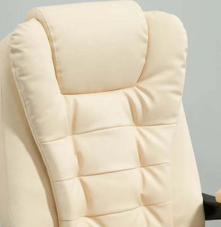 Poltrona-Massaggiante-Ergonomica-ad-Altezza-Regolabile-con-6-Punti-Vibranti,-65x160x104-cm,-Crema-XC6921-318V92CWXC6
