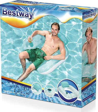 Poltrona Materassino Gonfiabile Piscina Mare Relax Adulti Con Portabicchiere Giochi e giocattoli/Sport e giochi all'aperto/Giochi aquatici e piscine per bambini/Canotti e gonfiabili galleggianti Trade Shop italia - Napoli, Commerciovirtuoso.it