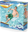 Poltrona-Materassino-Gonfiabile-Piscina-Mare-Relax-Adulti-Con-Portabicchiere