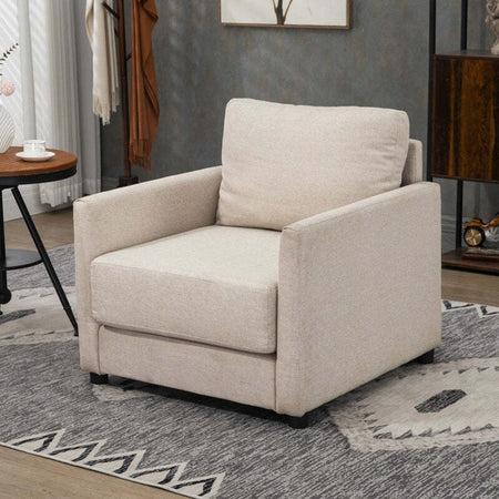 Poltrona-Moderna-in-Tessuto-Traspirante-Effetto-Lino-con-Tasca-Interna,-80x85x88-cm,-Beige-poltroncina-sedia-soggiorno-salotto-camera-ufficio-studio-F839-828V00BGA