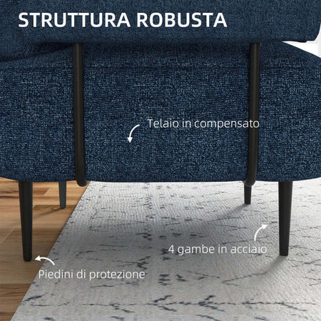 Poltrona-Moderna-per-Casa-e-Ufficio-in-Tessuto-effetto-Lino-imbottita-con-braccioli-89x72.5x76-cm,-Blu-Scuro-poltroncina-sedia-soggiorno-salotto-camera-studio-F839-757V00DBA