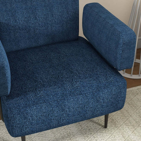 Poltrona-Moderna-per-Casa-e-Ufficio-in-Tessuto-effetto-Lino-imbottita-con-braccioli-89x72.5x76-cm,-Blu-Scuro-poltroncina-sedia-soggiorno-salotto-camera-studio-F839-757V00DBA