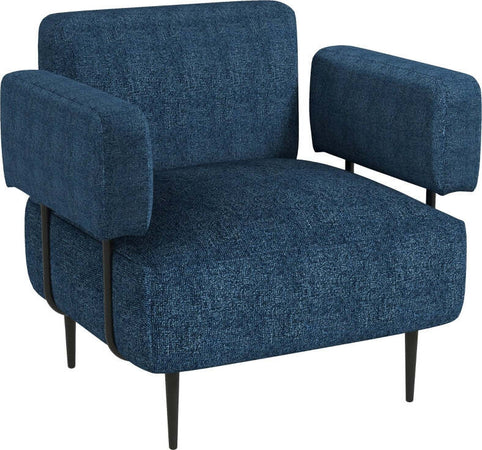 Poltrona-Moderna-per-Casa-e-Ufficio-in-Tessuto-effetto-Lino-imbottita-con-braccioli-89x72.5x76-cm,-Blu-Scuro-poltroncina-sedia-soggiorno-salotto-camera-studio-F839-757V00DBA