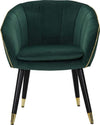 Poltrona-Paris-Verde/Gold-Cm-62X58X78