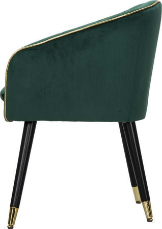 Poltrona-Paris-Verde/Gold-Cm-62X58X78